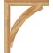 Ekena Millwork Thorton Block Rough Sawn Bracket, Western Red Cedar, 4"W x 32"D x 38"H BKT04X32X38THR05RWR - alternate 4